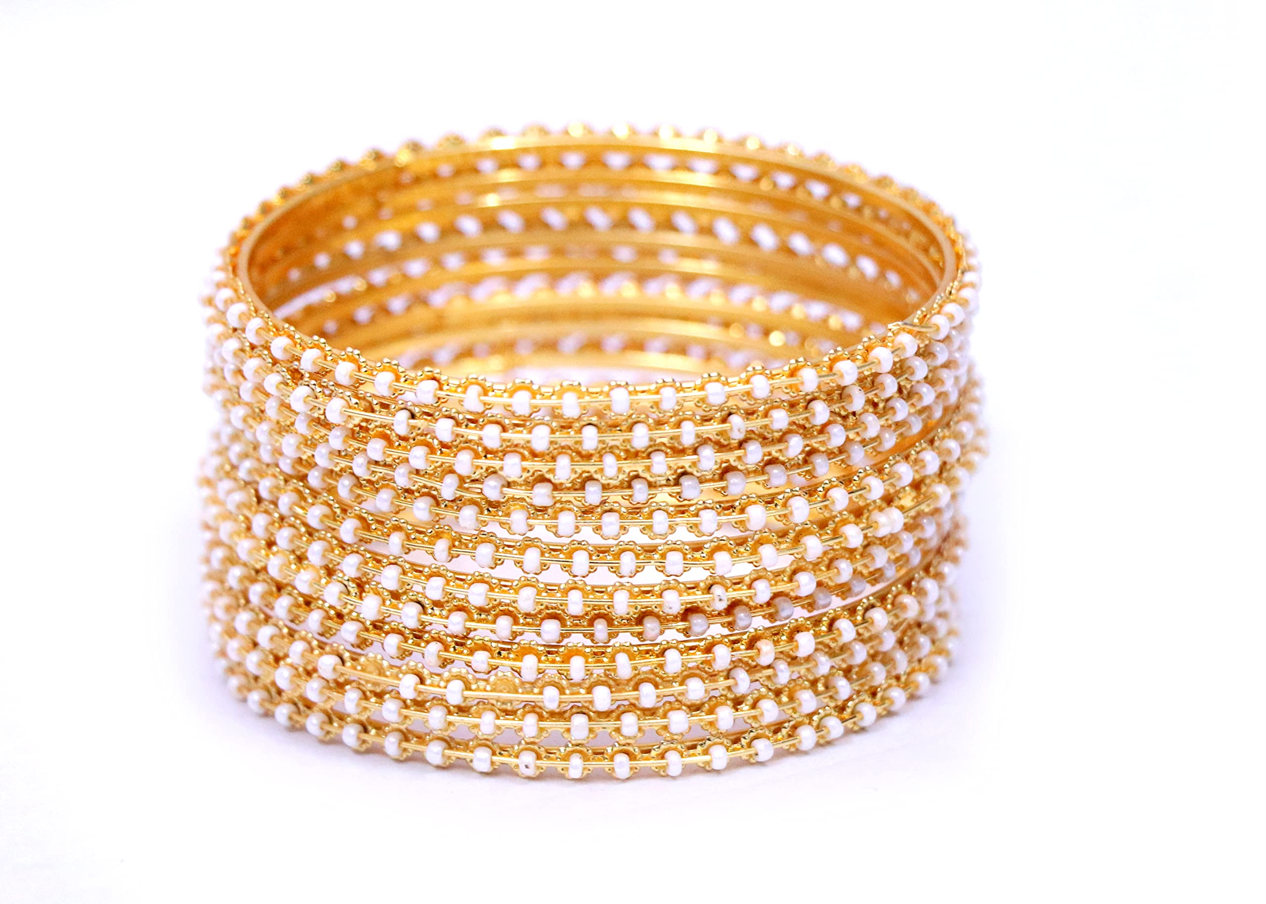 See full amazon price history chart for Shivarth Bangles Golden Moti Fancy Jewellery Golden Plated Kade Pearl Studded Bangles Set for Girls and Women Set of 1 (2.4) Shivarth Bangles Golden Moti Fancy Jewellery Golden Plated Kade Pearl Studded Bangles Set for Girls and Women Set of 1 (2.4) (B0C1BL4QW6) Amazon Price History, Amazon Price Tracker