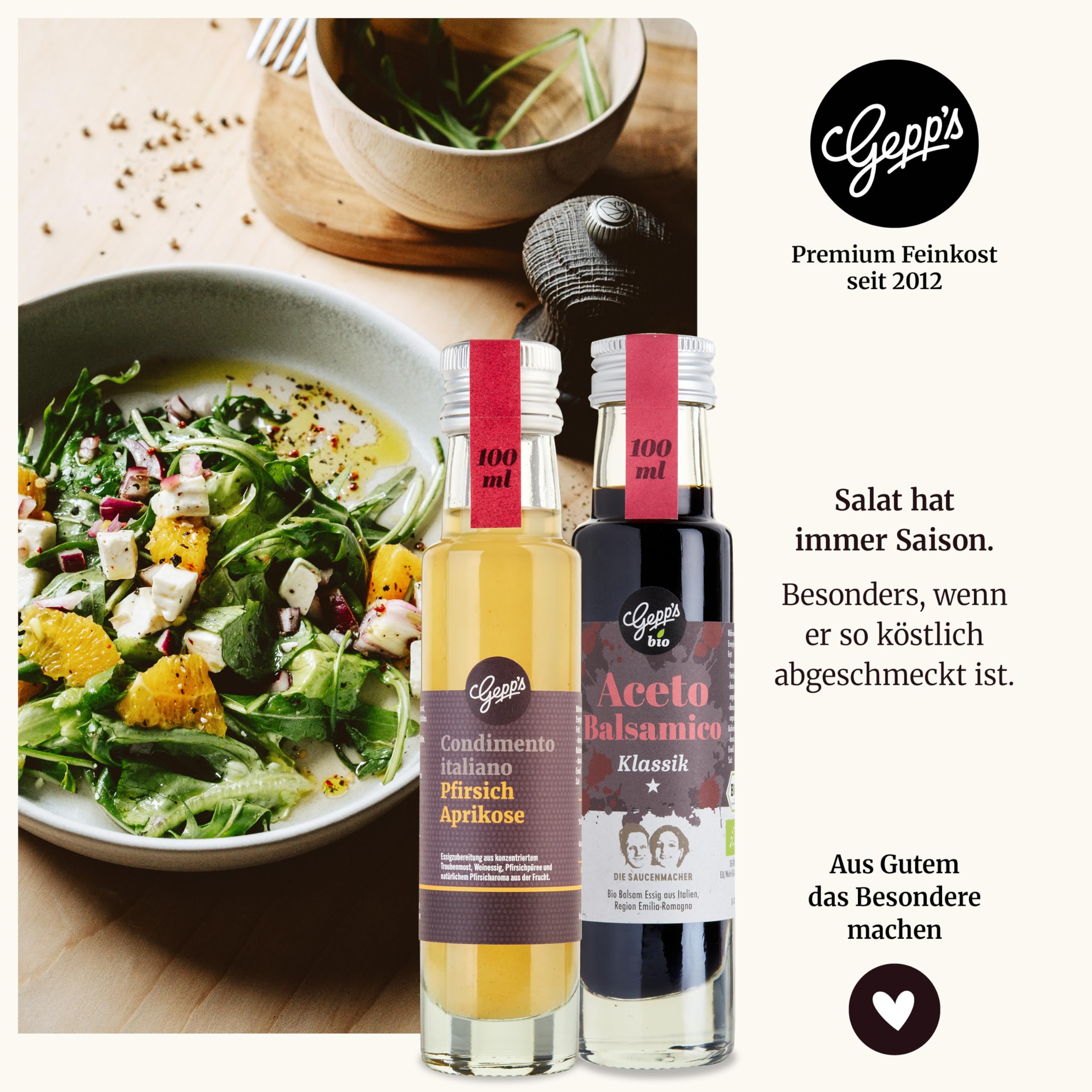 Gepp’s Feinkost Gourmet Geschenkset 60. Geburtstag Wein Gewürze Essig Pasta Parmesanreibe Geschenkkorb