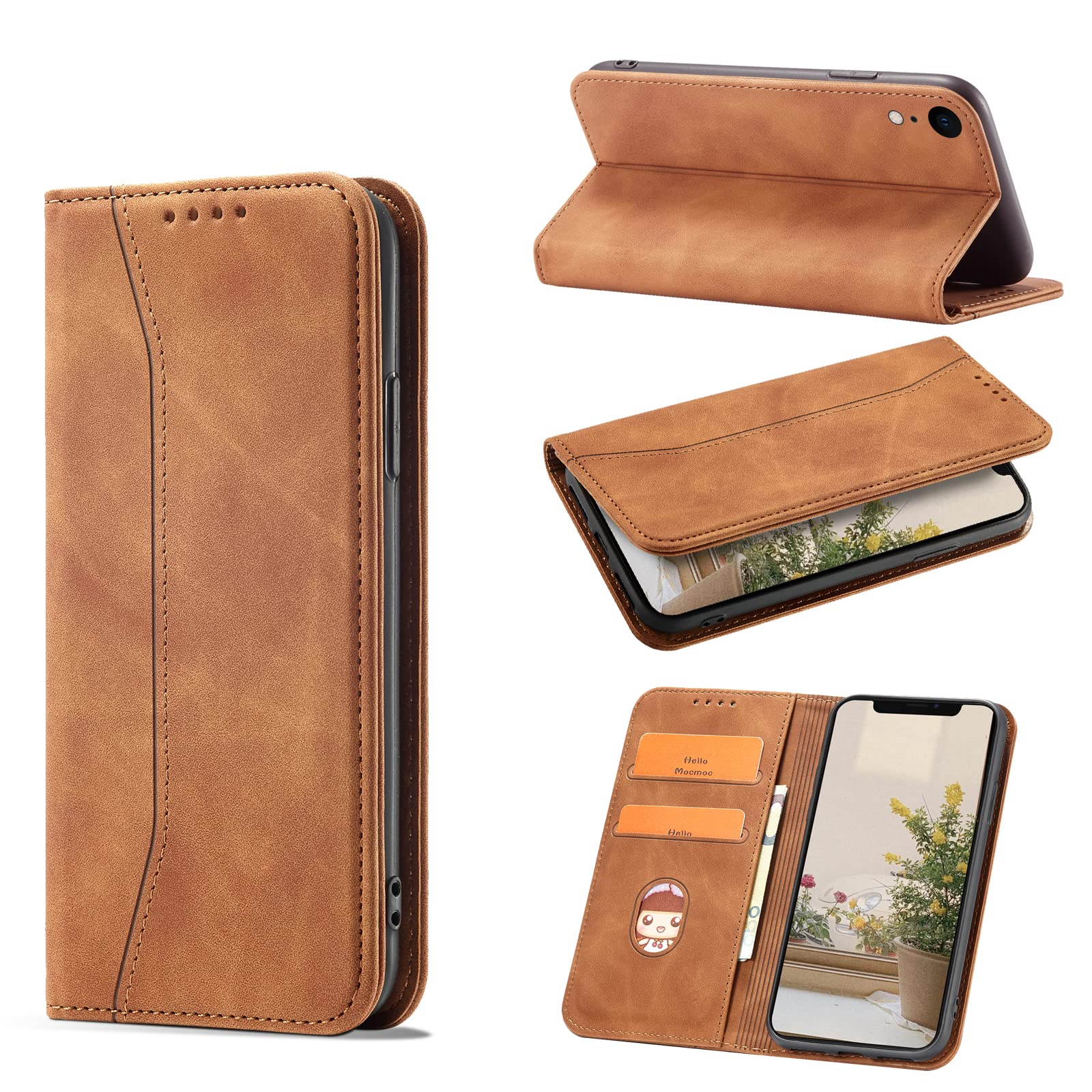 Amazon.co.jp: KWATUNG iphone xr 用 ケース 手帳型 スマホケース