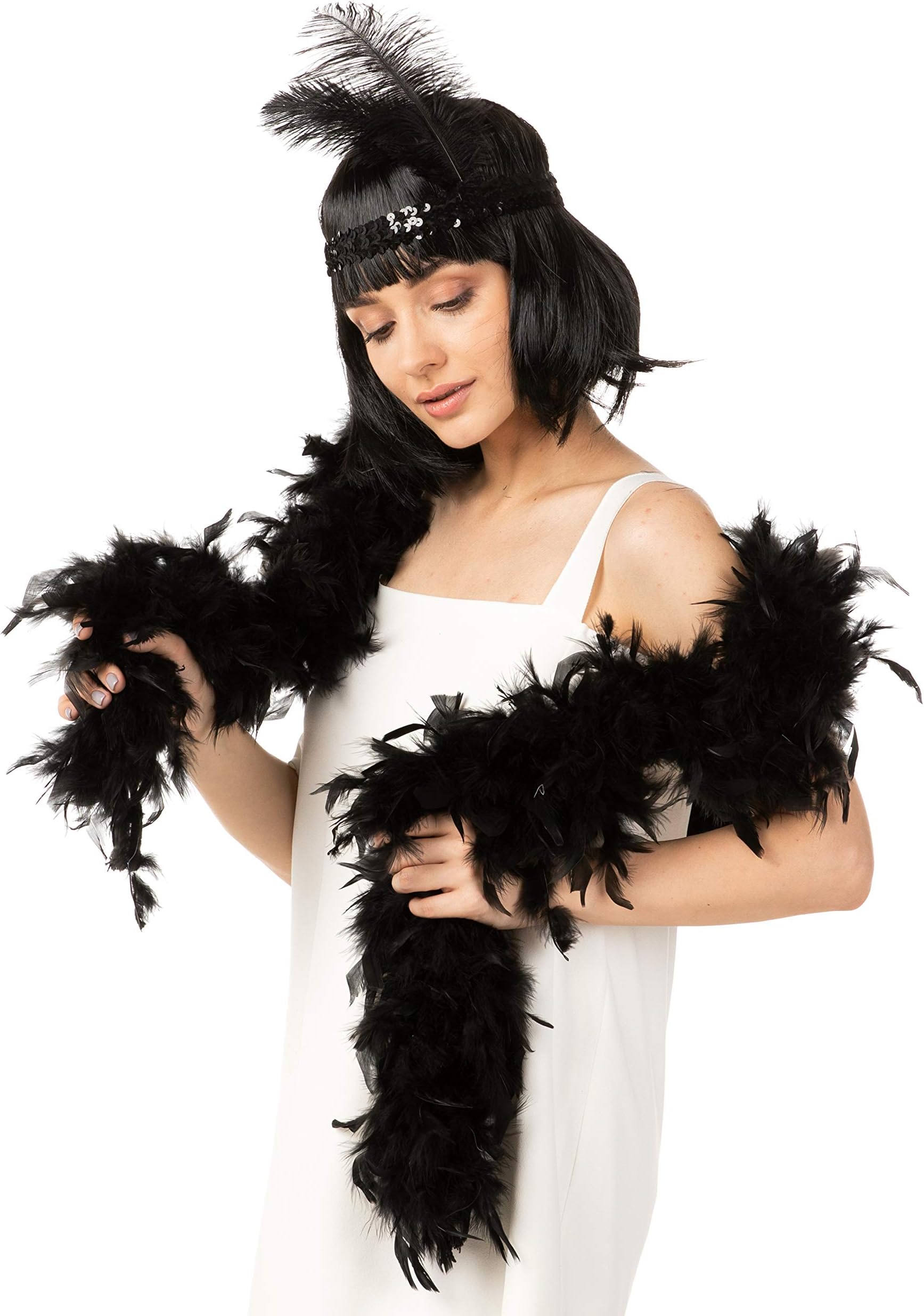 Feather Boa Fancy Dress Accessory Costume 85 Grams 1.8 Meters