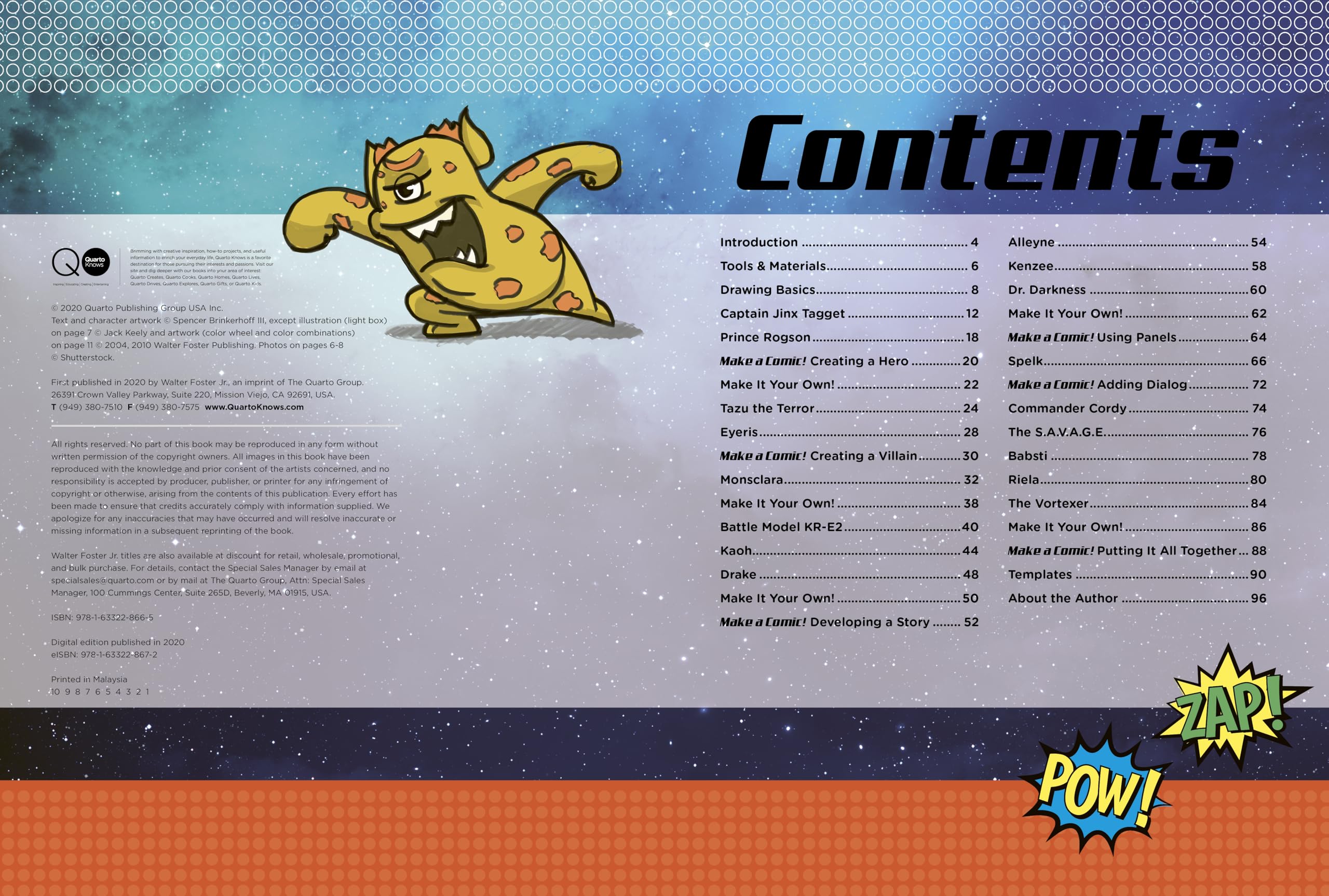 You Can Draw Comic Book Characters: A Step-By-Step Guide for Learning to Draw More Than 25 Comic Book Characters: 4