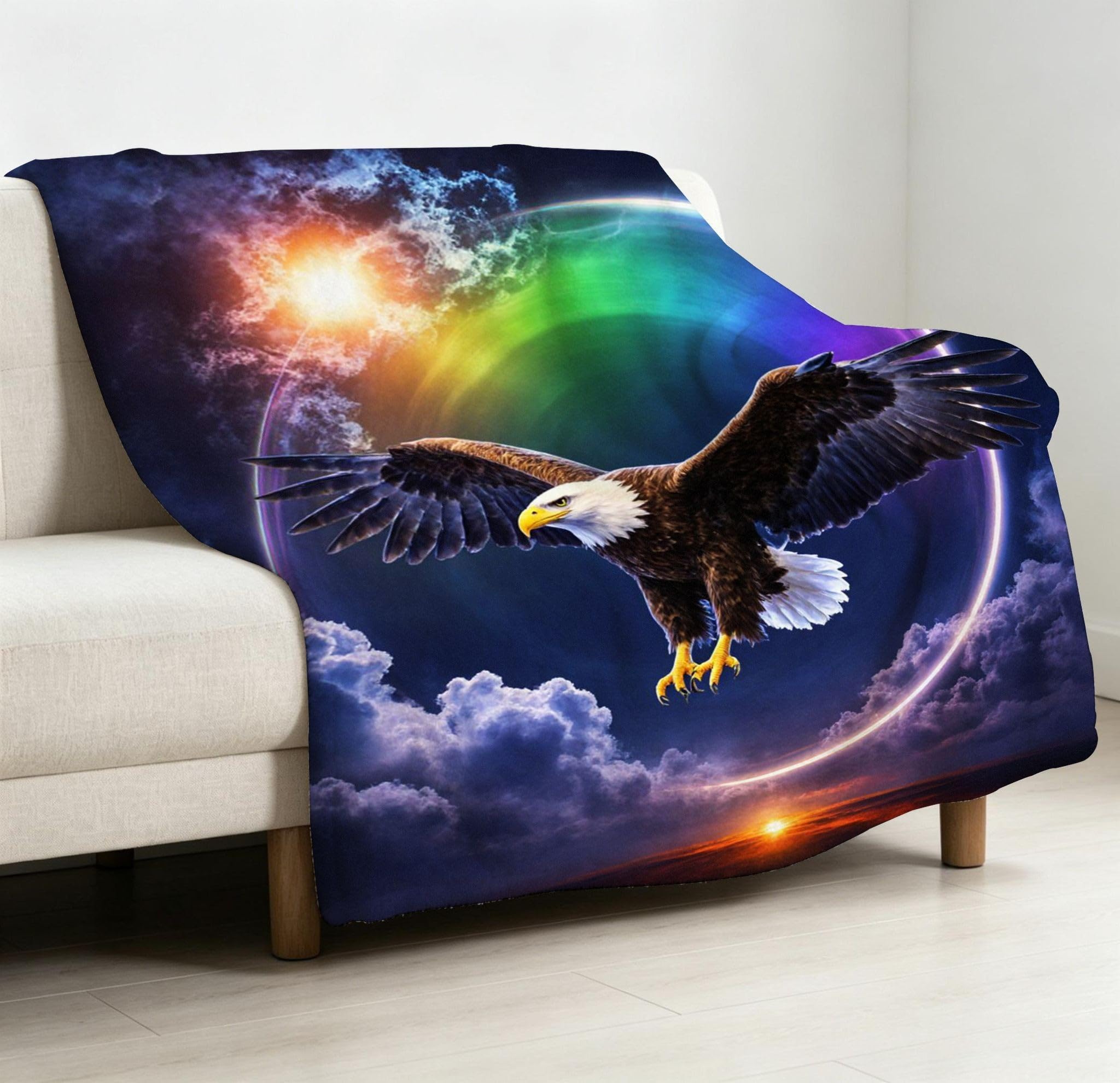 Coperta 180x200 Foresta Invernale Pile Flanella Motivo-A265
