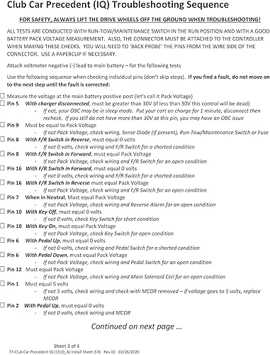 Miniatura 4 de 1510A-5251 1510A-5250 1510-5201 48V 250A para controlador de motor Curtis DC 1510-5201 / 1510-5251 / 1510-5250 compatible con carritos de golf Club