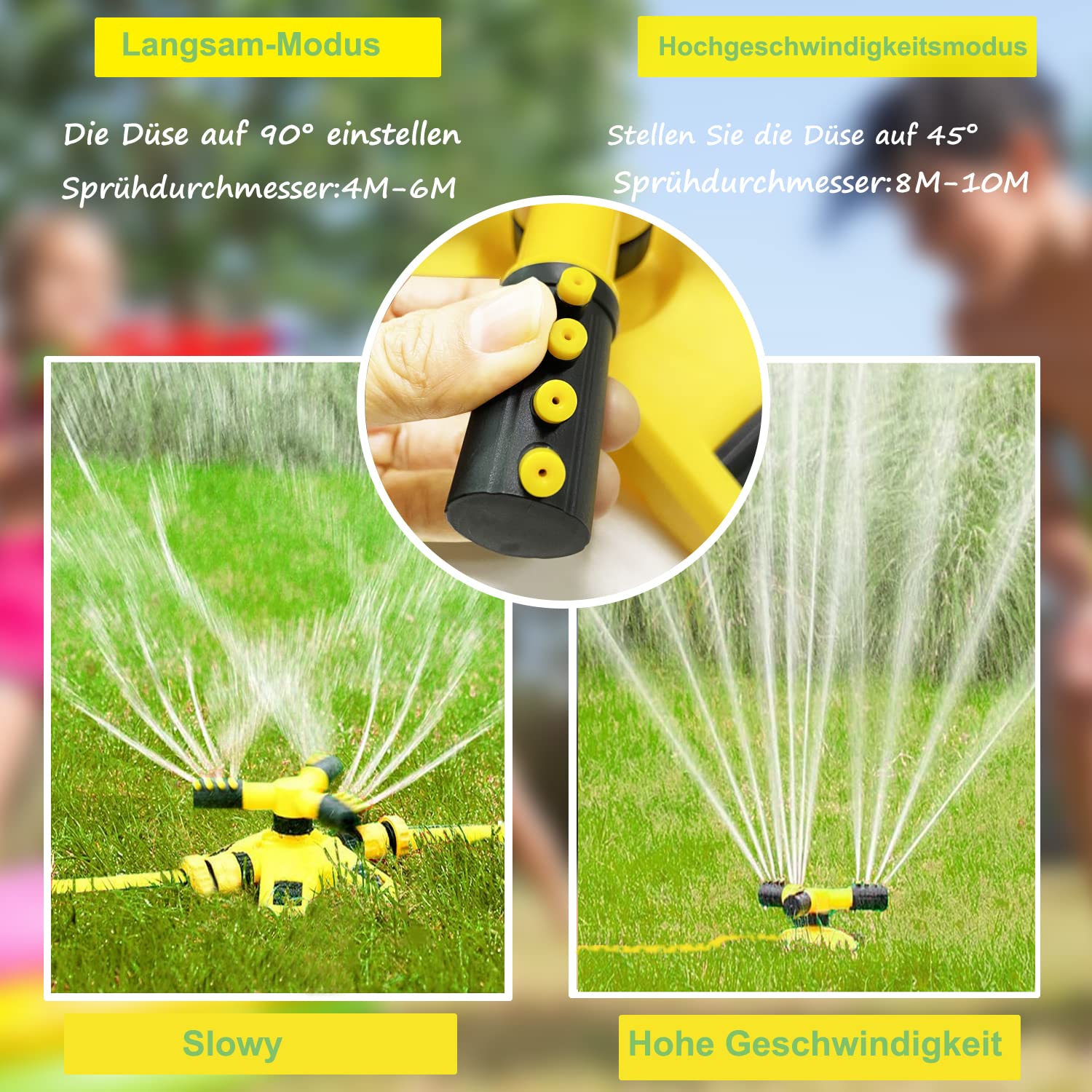 Irrigatore ad acqua, giocattolo per bambini, giocattolo acquatico da giardino, irrigatore ad acqua, per esterni, forma X