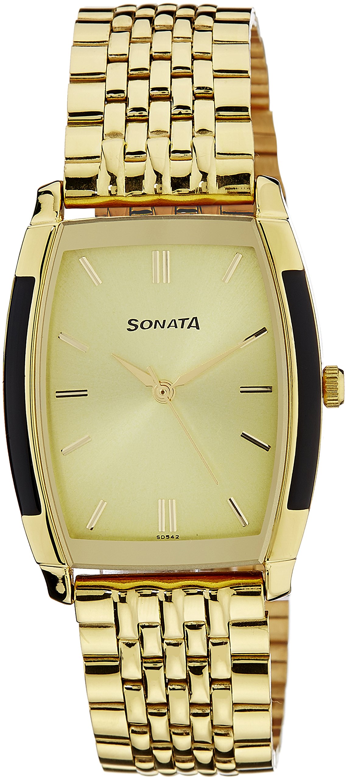 Sonata Analog Champagne Dial Mens Watch-NL7080YM02/NP7080YM02 (B00GSJ3ID8) Amazon Price History, Amazon Price Tracker