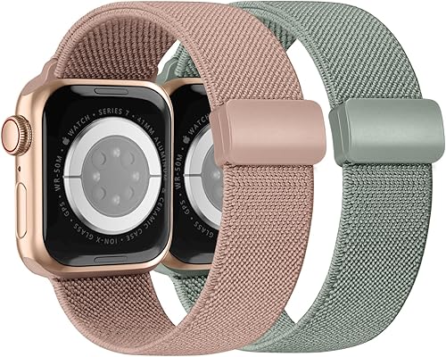 Correas elásticas Solo Loop para Apple Watch Band de 1.496 pulgadas, 1.575 pulgadas, 1.614 pulgadas, 1.654 pulgadas, 1.732 pulgadas, 1.772 pulgadas,