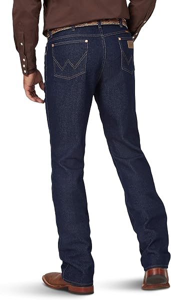 Wrangler Mens Cowboy Cut Active Flex Slim Fit Jeans