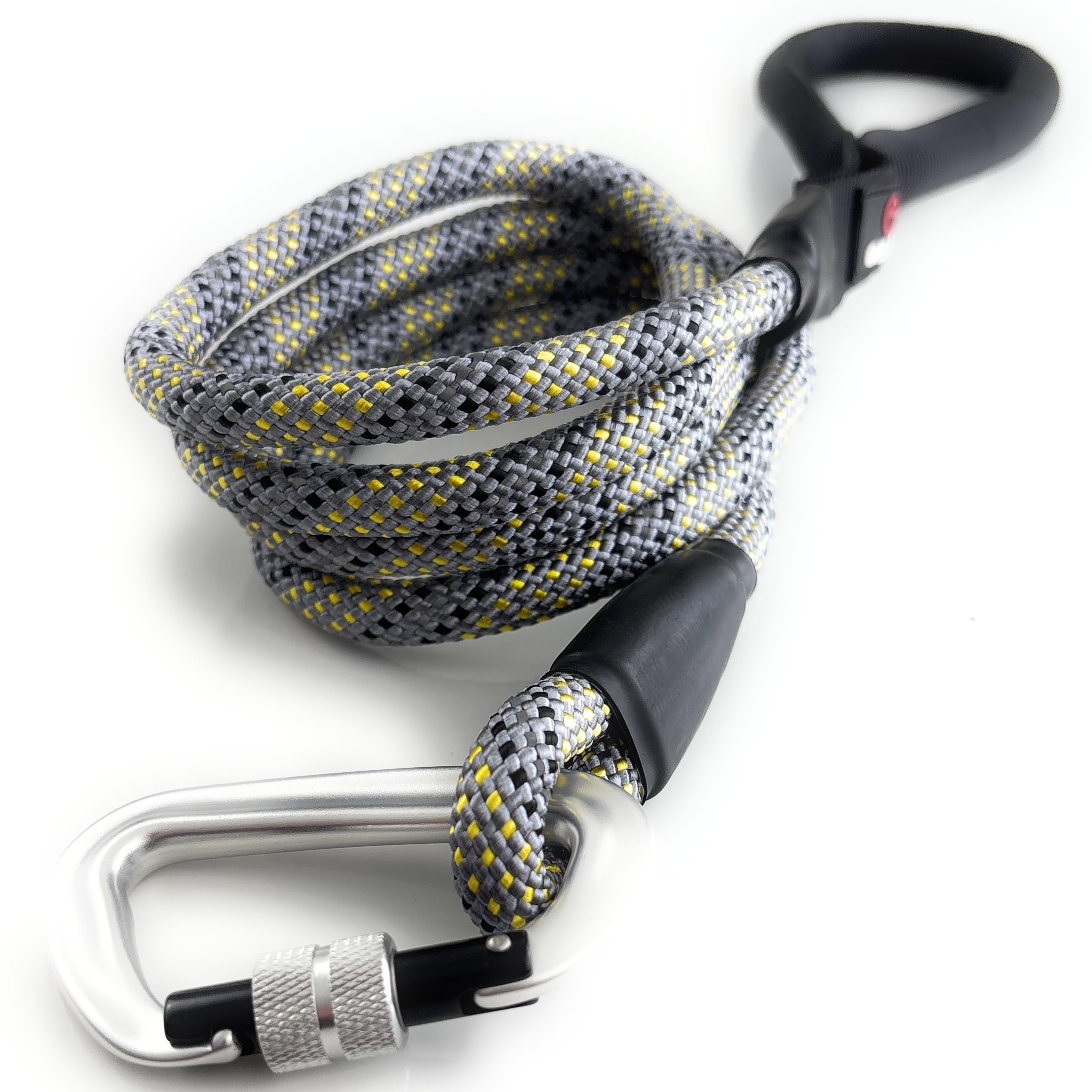 Enthusiast Gear Heavy Duty Dog Leash with 1100lb Locking Carabiner