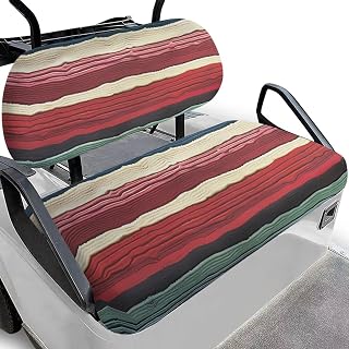 Golf Cart Seat Cover + Backrest Cover Golf Car Accessories Fit for Club Car Precedent Ordinary Front Seat Cushion