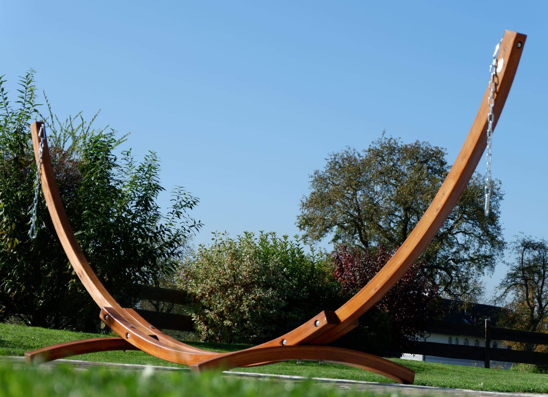 AS-S 350 cm suporte de Hamaca Madera de alerce