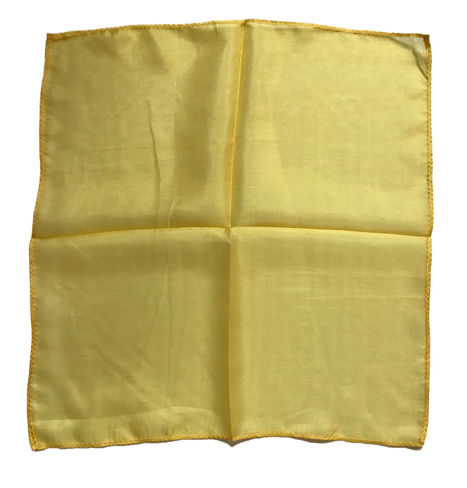 Magicians Silks with Tricks (Yellow, 12 inch)