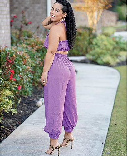 Miniatura 4 de Simplicity Misses' - Paquete de brasier y pantalones de pierna ancha, código 9268, patrón de costura, tallas 6-14, color blanco