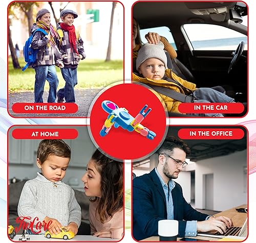 Miniatura 4 de Paquete de 24 juguetes giratorios para aliviar el estrés, suministros de fiesta, premios para niños y adultos, juguetes sensoriales para ansiedad,