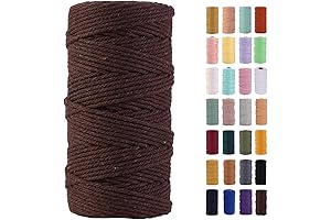 MAOQIAN Brown Macrame Cord: Elevate Your Creations with Durability and Style