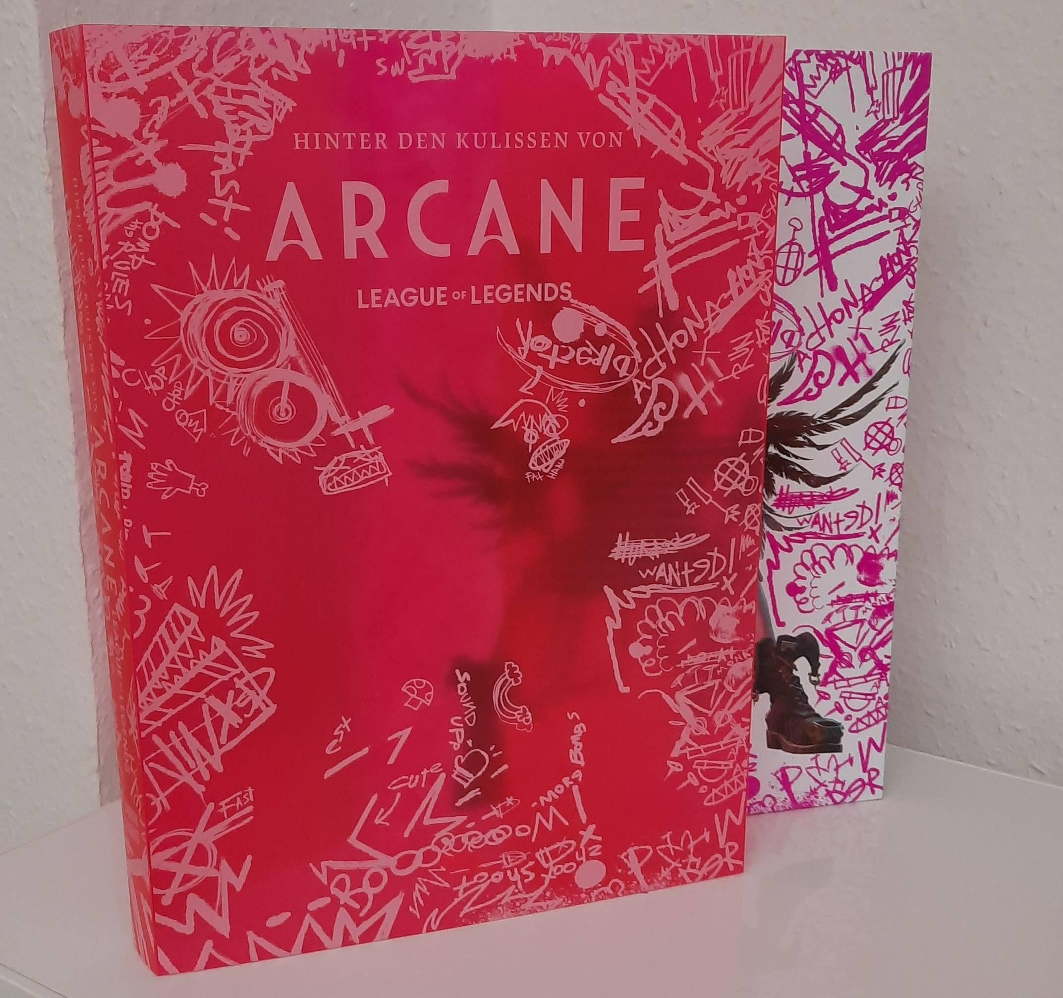 Hinter den Kulissen von Arcane: Buch zur Netflix-Animationsserie Arcane, die auf dem Videogame League of Legends basiert