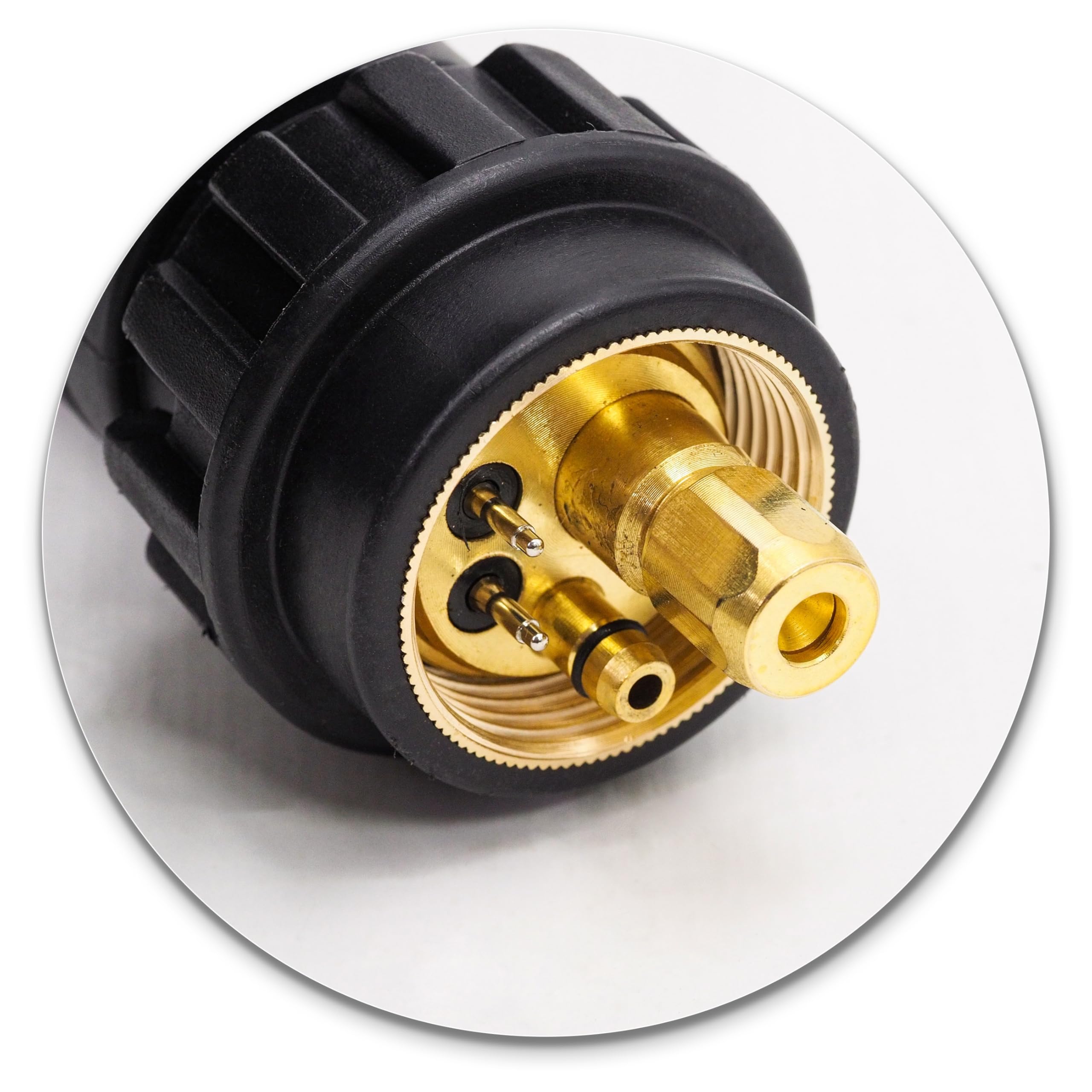Torche de soudage MIG MAG Jeu de tuyau MB-36 - Appareil de soudage à gaz protecteur 4m/5m Tuyau avec connexion Euro 320A Poignée refroidie par gaz Bestschweissen.de (5m)