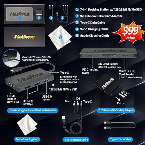 Miniatura 8 de HP Portátil de negocios 17, pantalla HD+ de 17.3", procesador Intel Core i3-1125G4 de 11 generación, 16 GB de RAM, SSD de 1 TB, Wi-Fi, HDMI, cámara