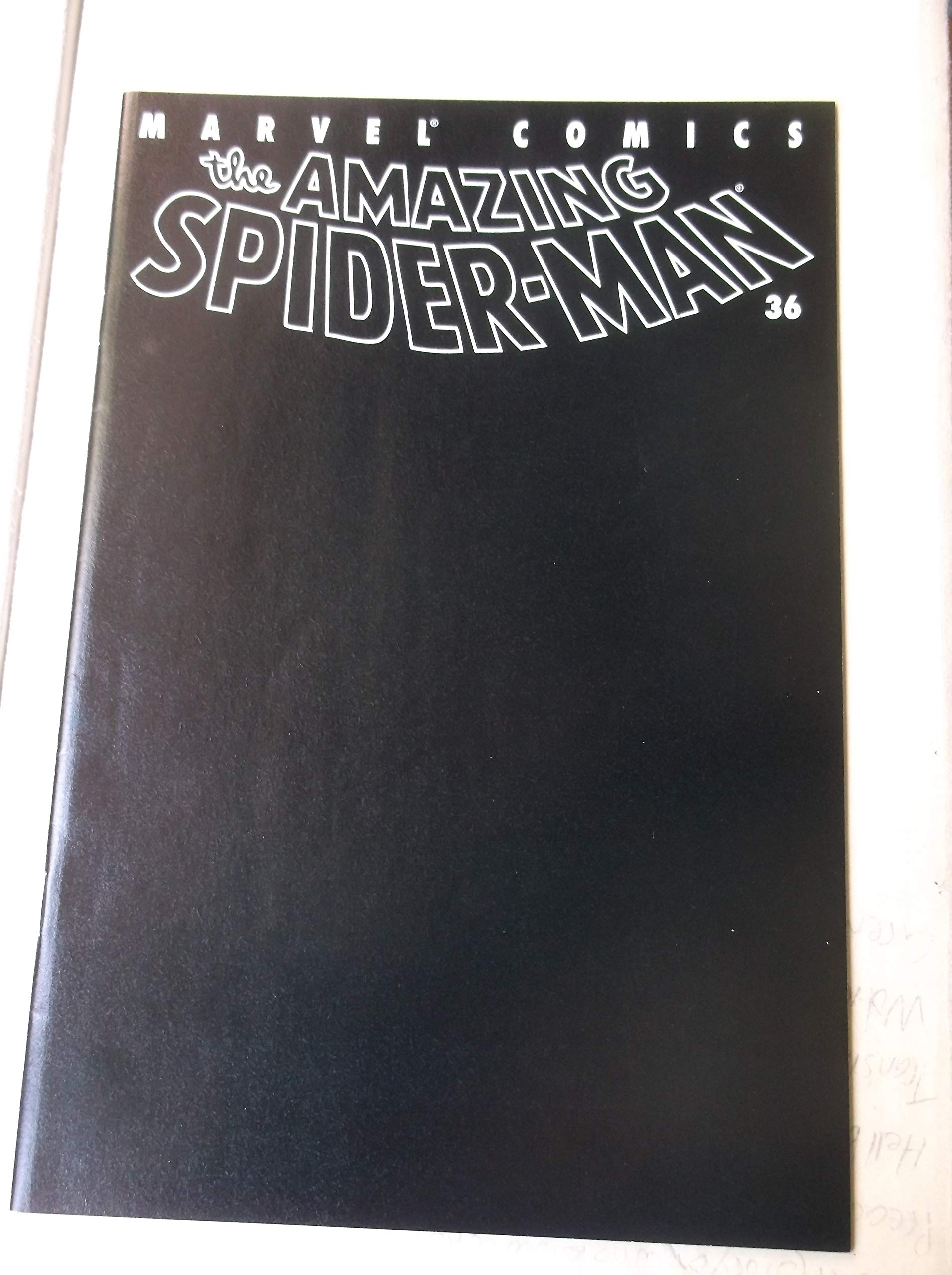 Amazing Spider-Man #36 Black Cover 911 Special 1st Print |本