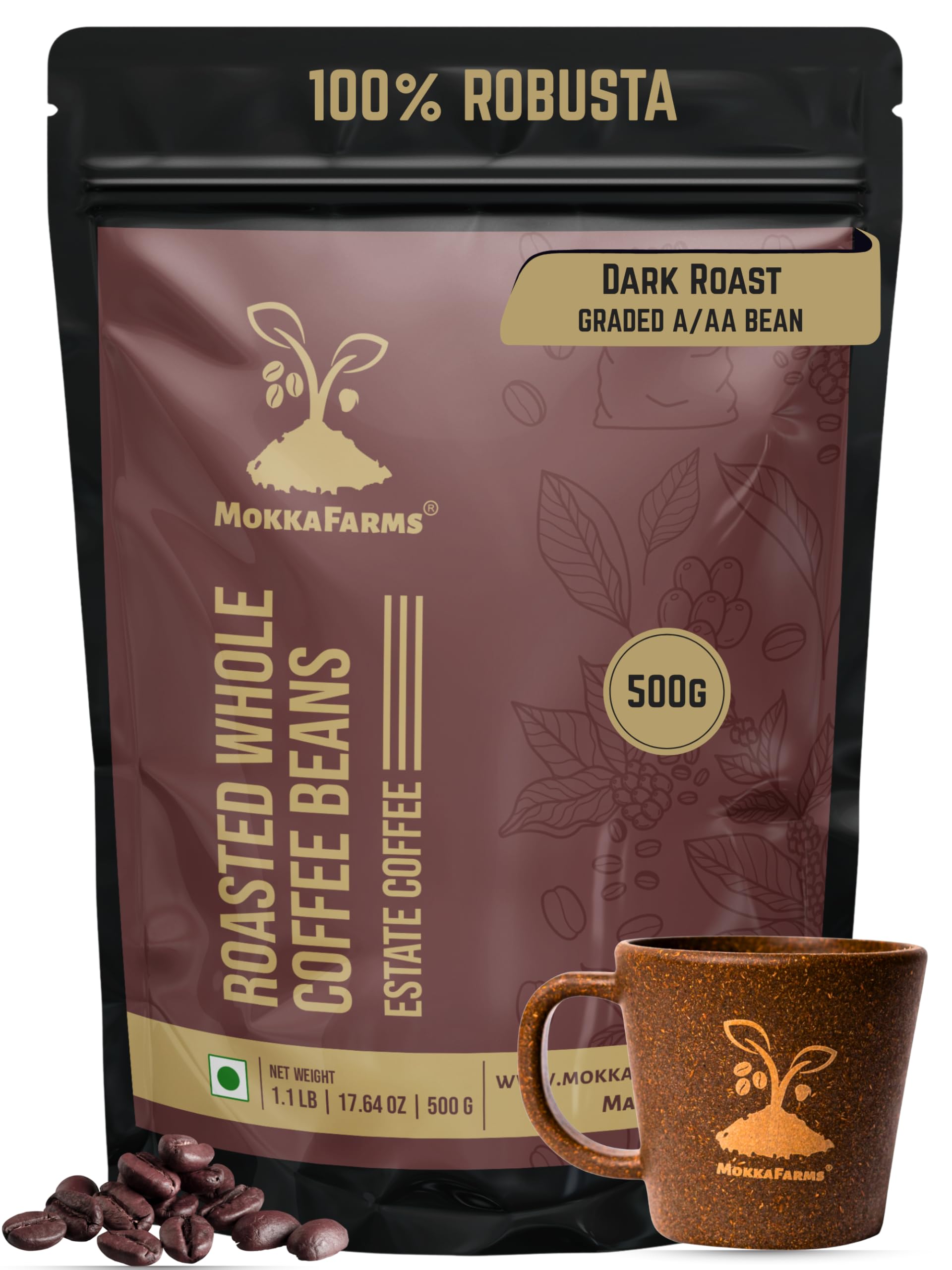 500 g (Pack of 1) · Shades of Brown
