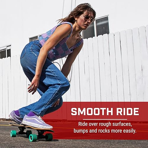 Miniatura 4 de Fireball Paris V2 - Juego de 2 camiones de skate Longboard de 50  con ruedas y rodamientos para crucero y tallado Tinder de 2.362 in