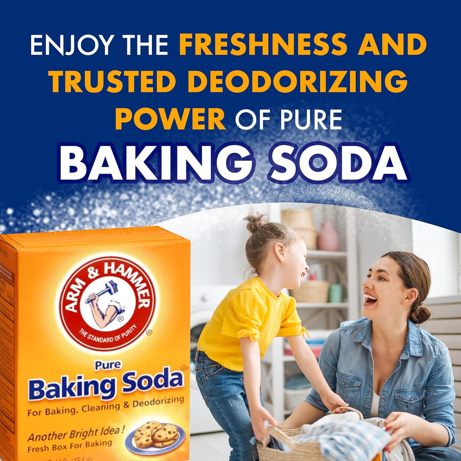 ARM & HAMMER Plus OxiClean with Odor Blasters Laundry Detergent, Eliminates Tough Odors, Fresh Burst Liquid Laundry Detergent, 201.6 Fl Oz Bottle