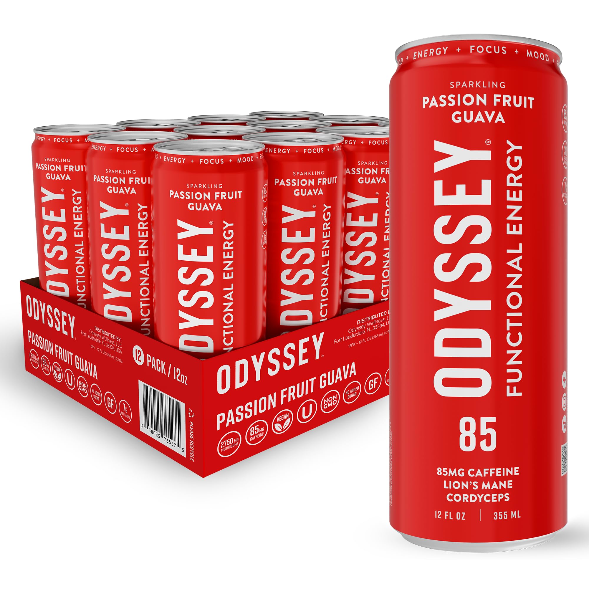 Amazon.com : Odyssey Functional Energy Drink for Focus, Cognition