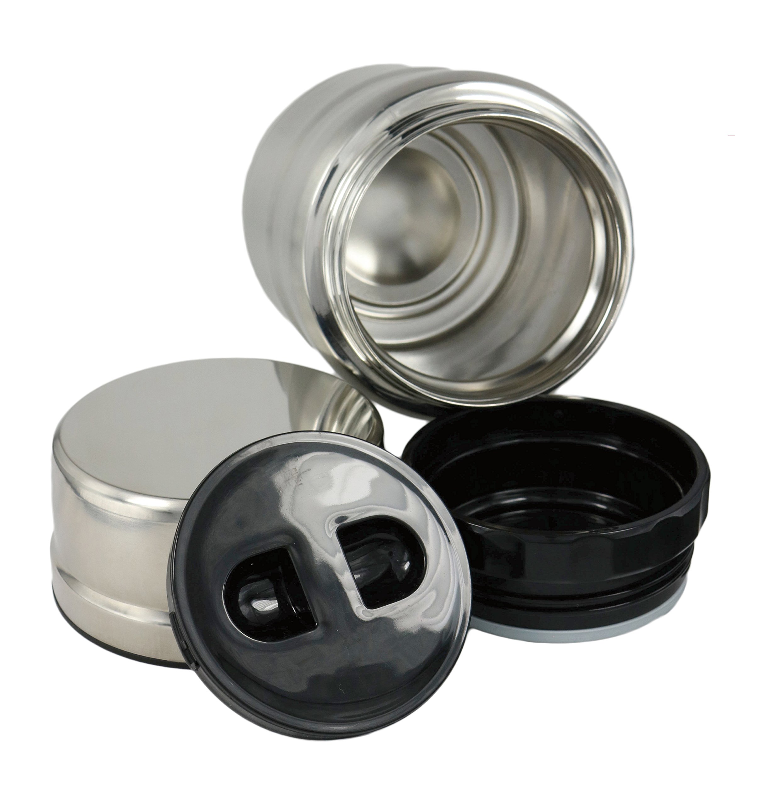 Boite Alimentaire Isotherme INOX 1L - Double Paroi - Maintien 45°C 10h