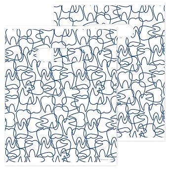 Molar Mix-Up Dental Giveaway Bags, 8 x 10, 100 Pack