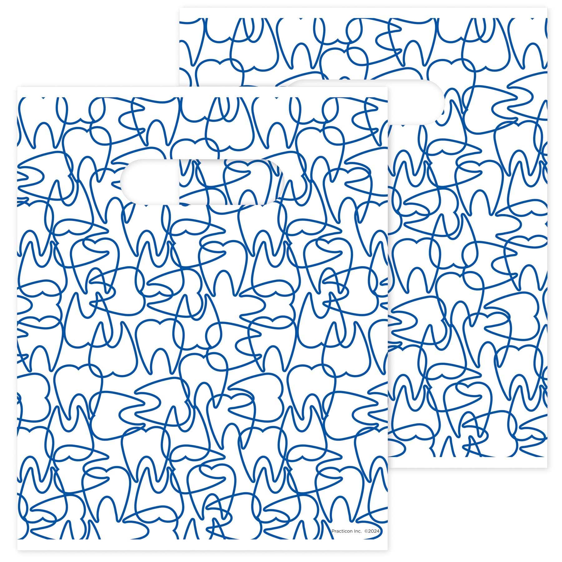 Practicon Confezione da 100 sacchetti per stampa Molar 20,3 x 25,4 cm