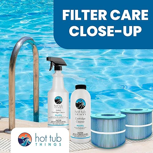 Miniatura 6 de Cartuchos de filtro de spa – Compatible con Bullfrog 10-00282, Pleatco PBF40, Filbur FC-9900, PVT50W – Filtros de bañera de hidromasaje para