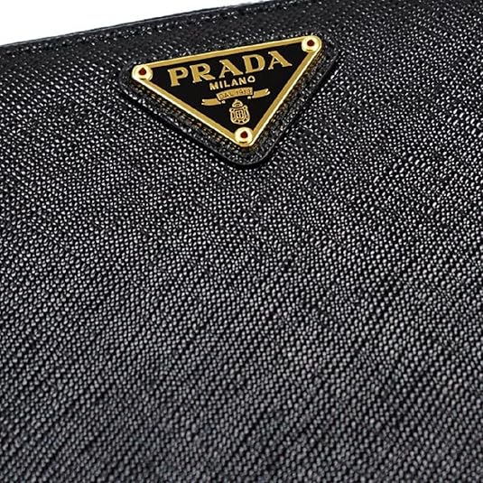 PRADA　プラダ　ラウンド型長財布 楽天市場】プラダ PRADAラウンドファスナー長財布オーガナイザー