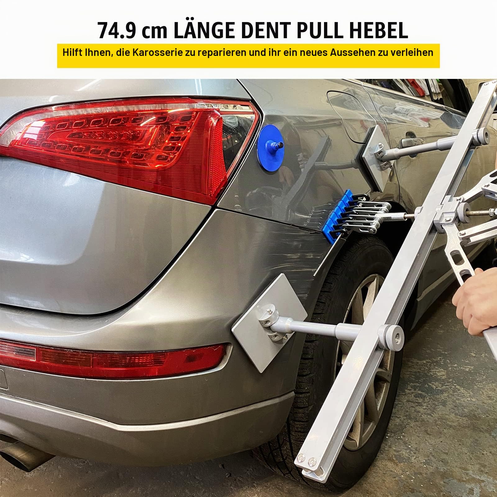 VEVOR 750mm Dent Puller Lackfreies Reparatur Dellen Reparaturset