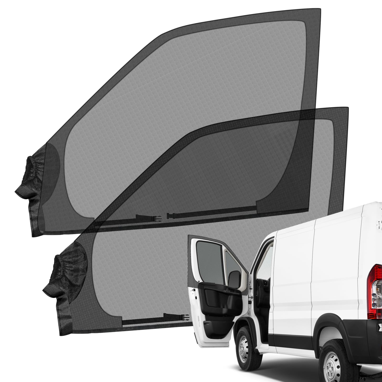 Photo 1 of Federedevo Front Door Window Bug Screen for Ram ProMaster Van 2014-2026