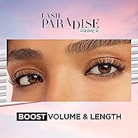 Vista 3 de L'Oreal Paris Cosmetics Voluminous Lash Paradise - Base de imprimación de rímel, blanco suave, 0.27 onzas líquidas, el embalaje puede variar