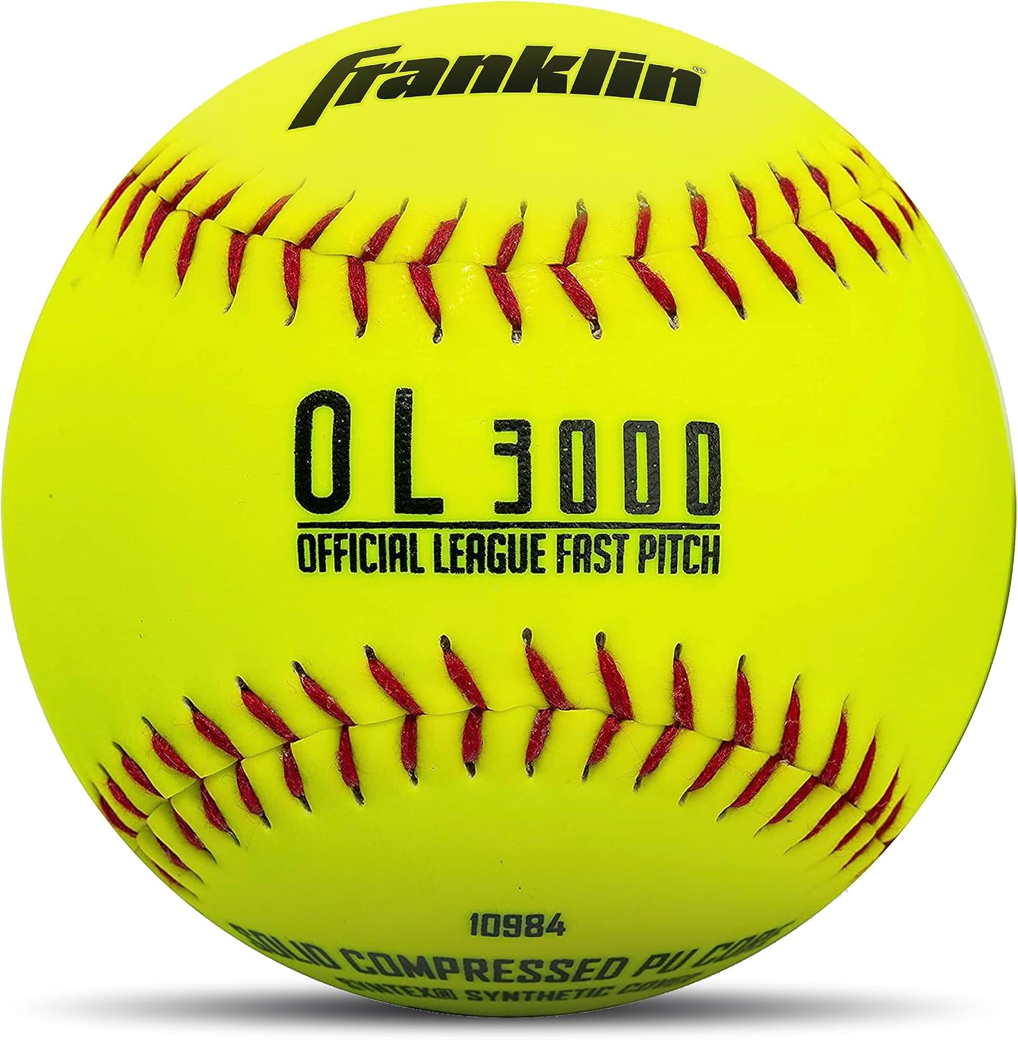 Franklin Sports Official Size Softballs - 12" Softballs - Slowpitch Tournament Softballs - Great for Practice + Training - Official Size + Weight - 1 Pack