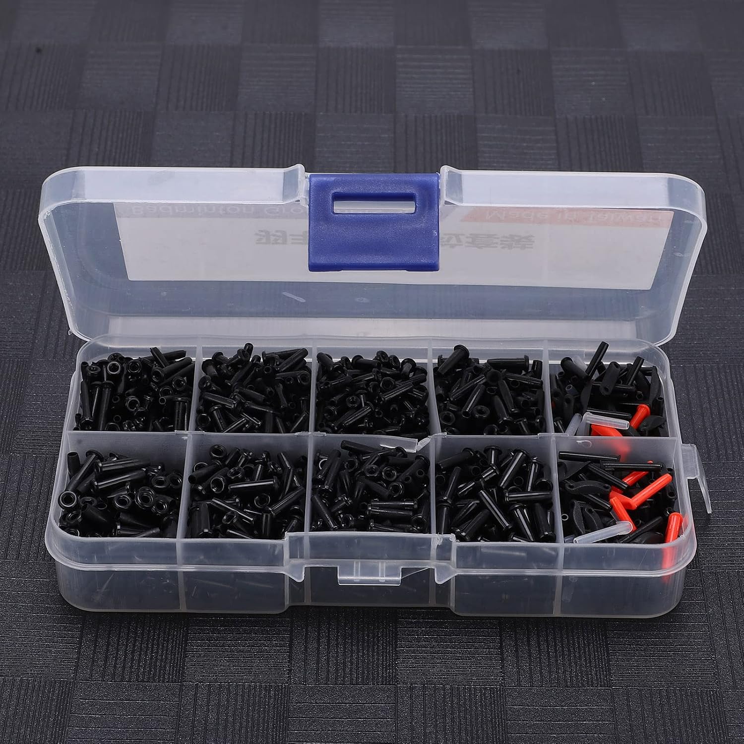 Grommets Set, Racket Eyelets Bucket with Racquet Eyelets Bucket String Protector Stringing