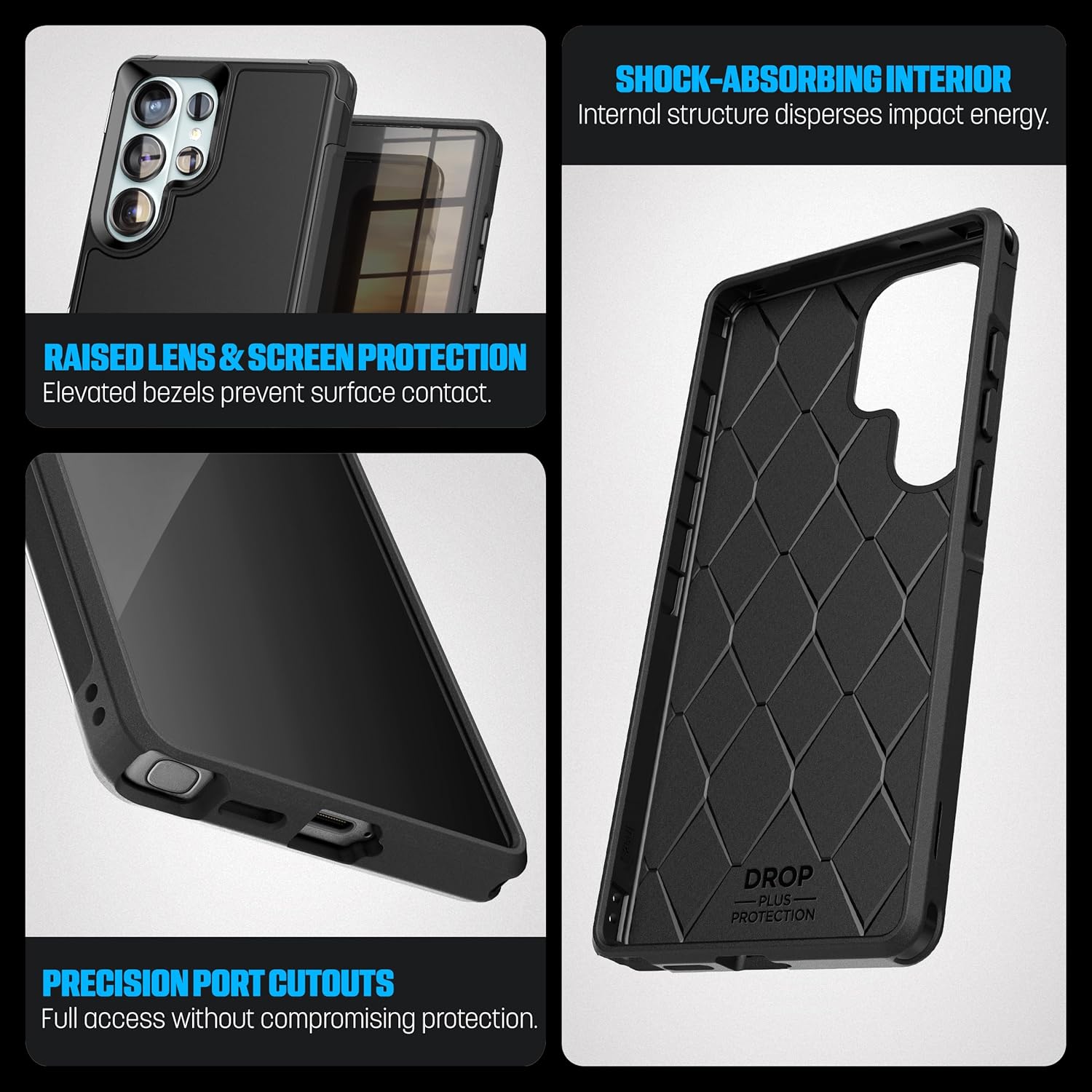 Encased Shockproof Case for Samsung Galaxy S26 Ultra with Belt Clip Holster (Compatible with MagSafe) Heavy Duty Rugged Protection (Challenger Series)
