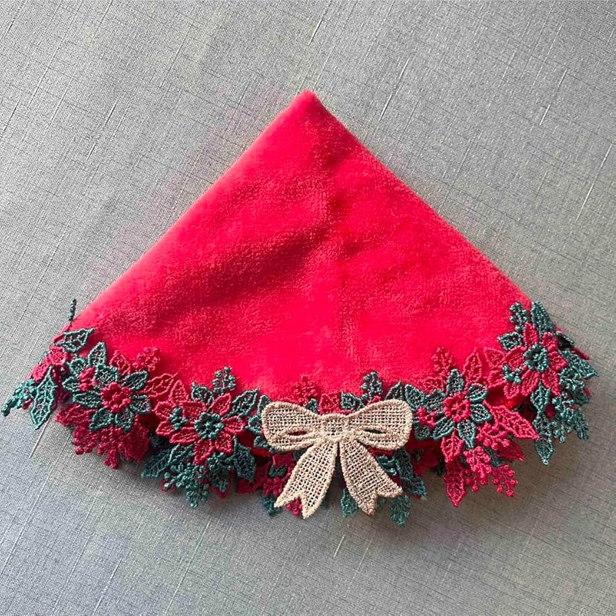 近沢レース シーズンハンカチ クリスマスリース 限定色 & スウィートホーム Amazon | 近沢レース シーズンタオルハンカチ クリスマスリース