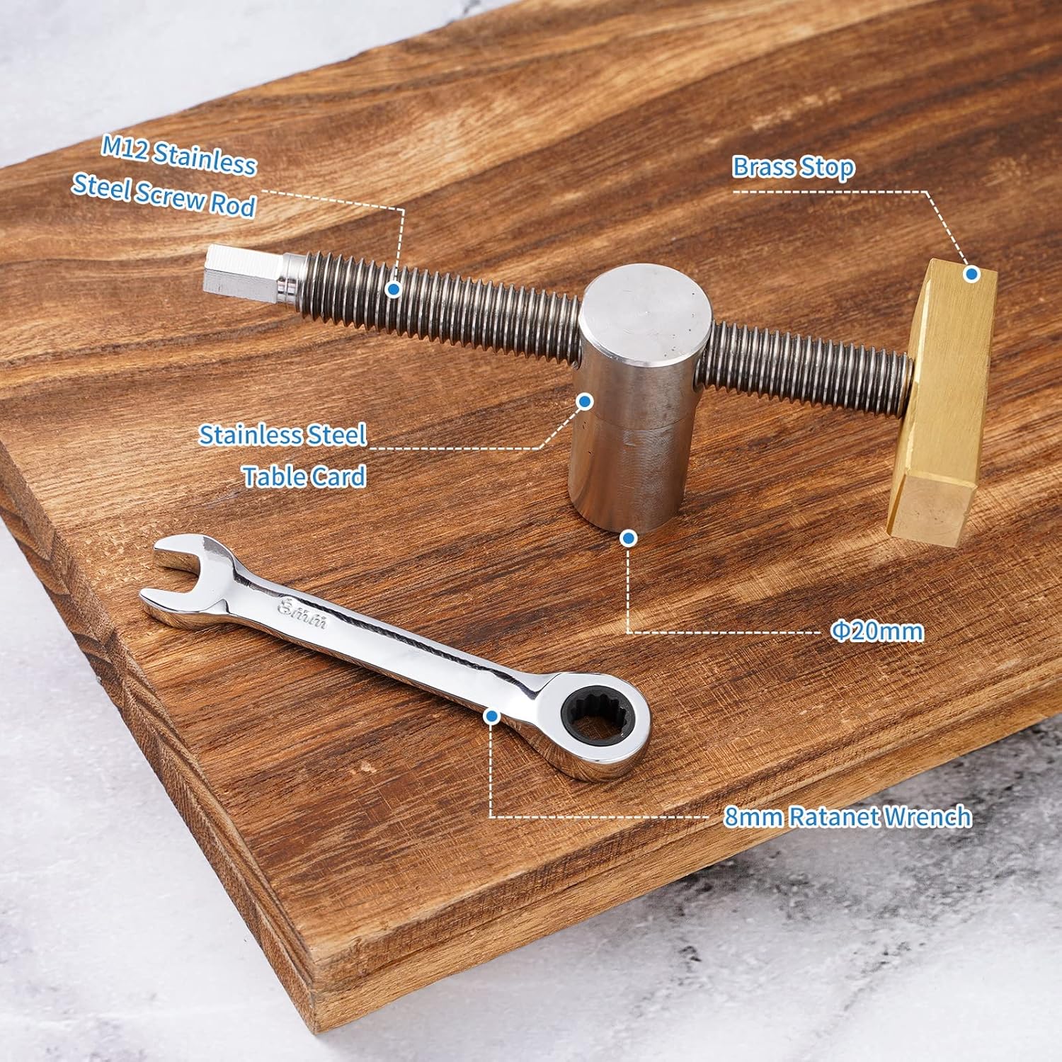 Buy Woodworking Adjustable Stop Workbench Desktop Clip，Fast Fixed Bench