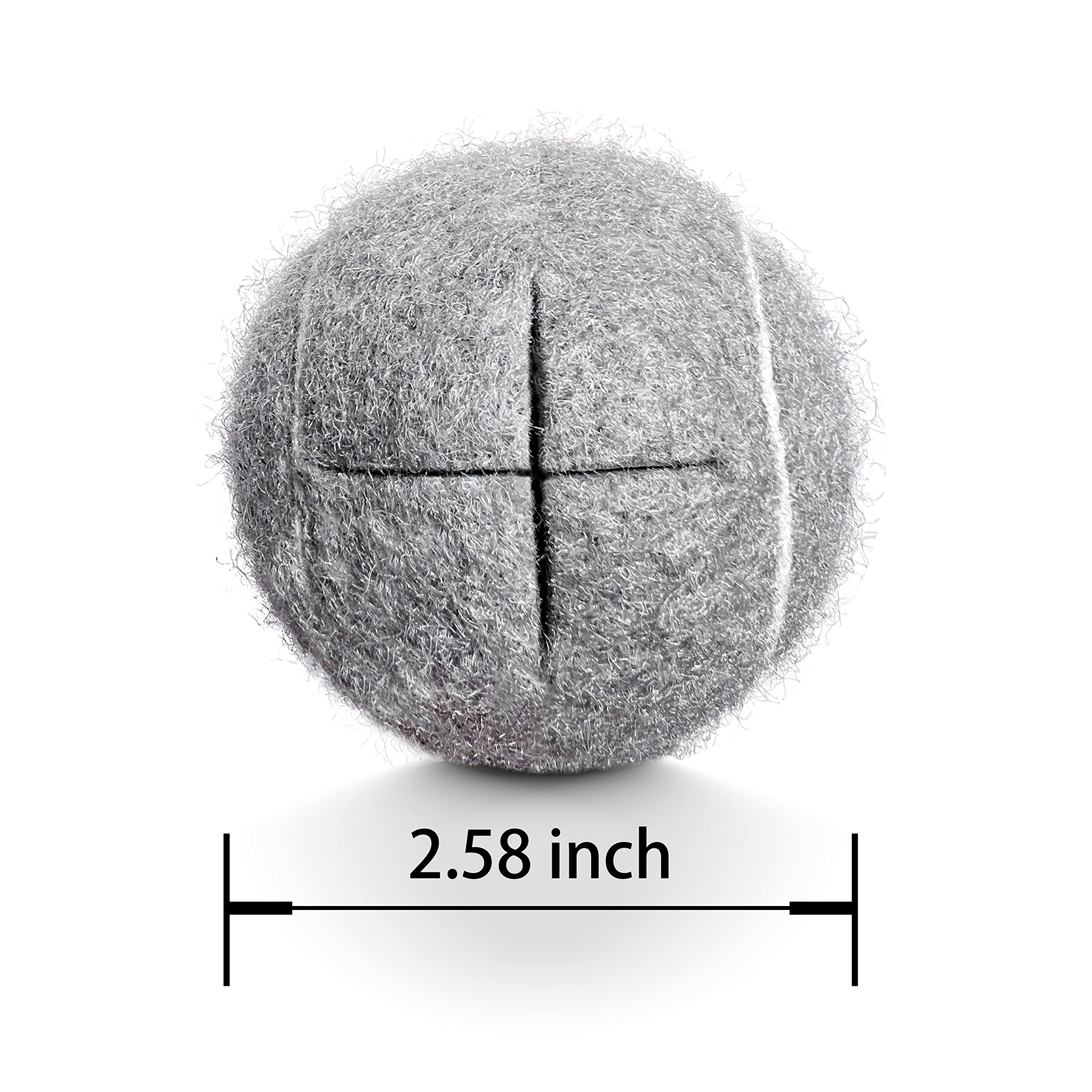 16 Balles De Tennis Prédécoupées Pour Déambulateur Et Pieds De Meubles – Protection Sols Durs – Feutre Doux – Bleu – Diamètre 6,3 Cm