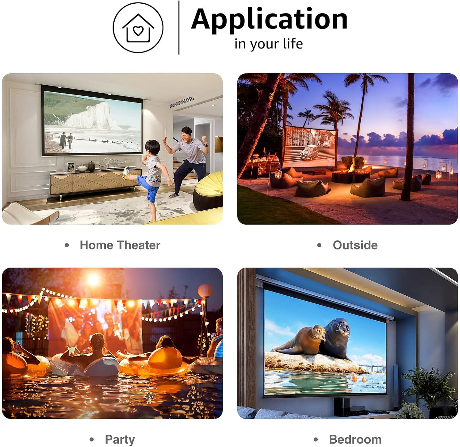 Lovskoo Mini Projector ports and controls diagram