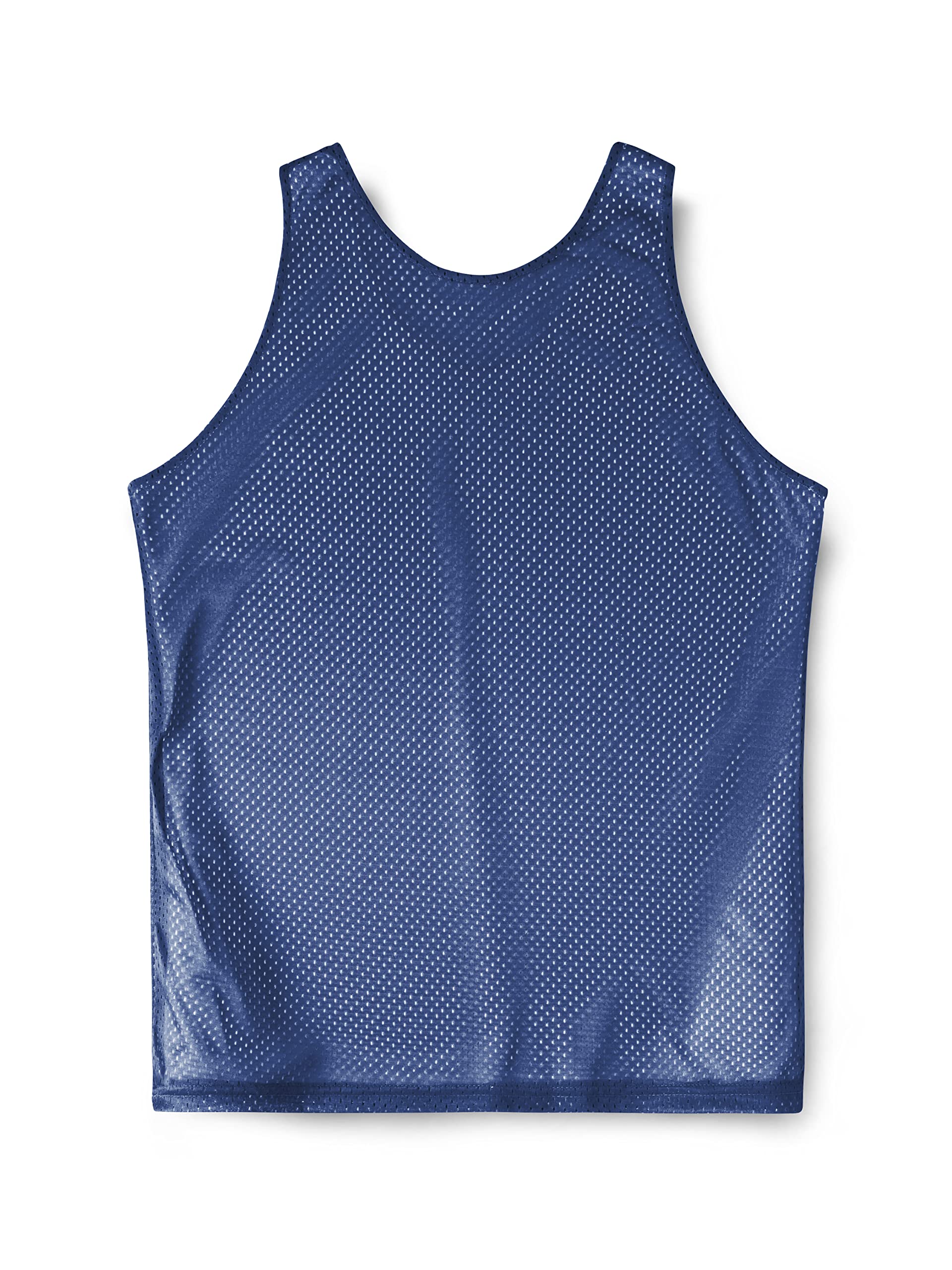 Ma Croix Mens Reversible Mesh Basketball Jersey Quick Drying Sleeveless Tank Top Active Made in USA (Medium, 1ih05_Navy)