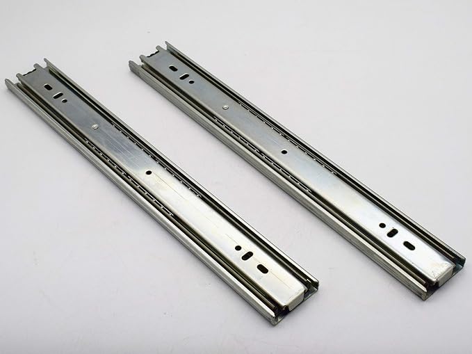 RAB Channel Stainless Steel Telescopic Ball Bearing Drawer Channel and Accessories(Code:-AXIS-CHNL Delux, Size:- 10")