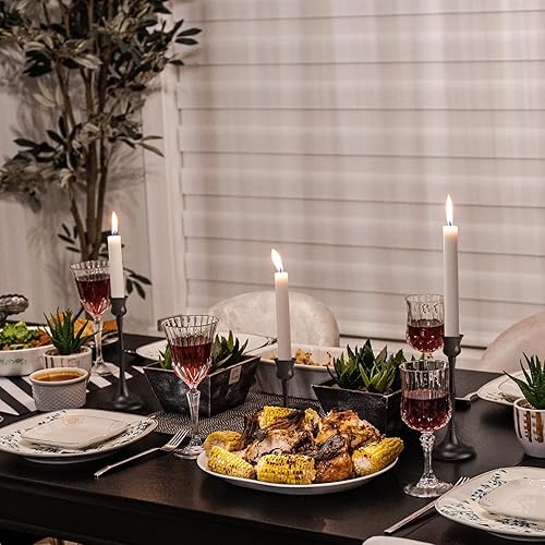 Miniatura 3 de Juego de 3 portavelas de metal para candelabros, portavelas cónico para centro de mesa, chimenea, decoración de manto, regalo ideal para bodas,