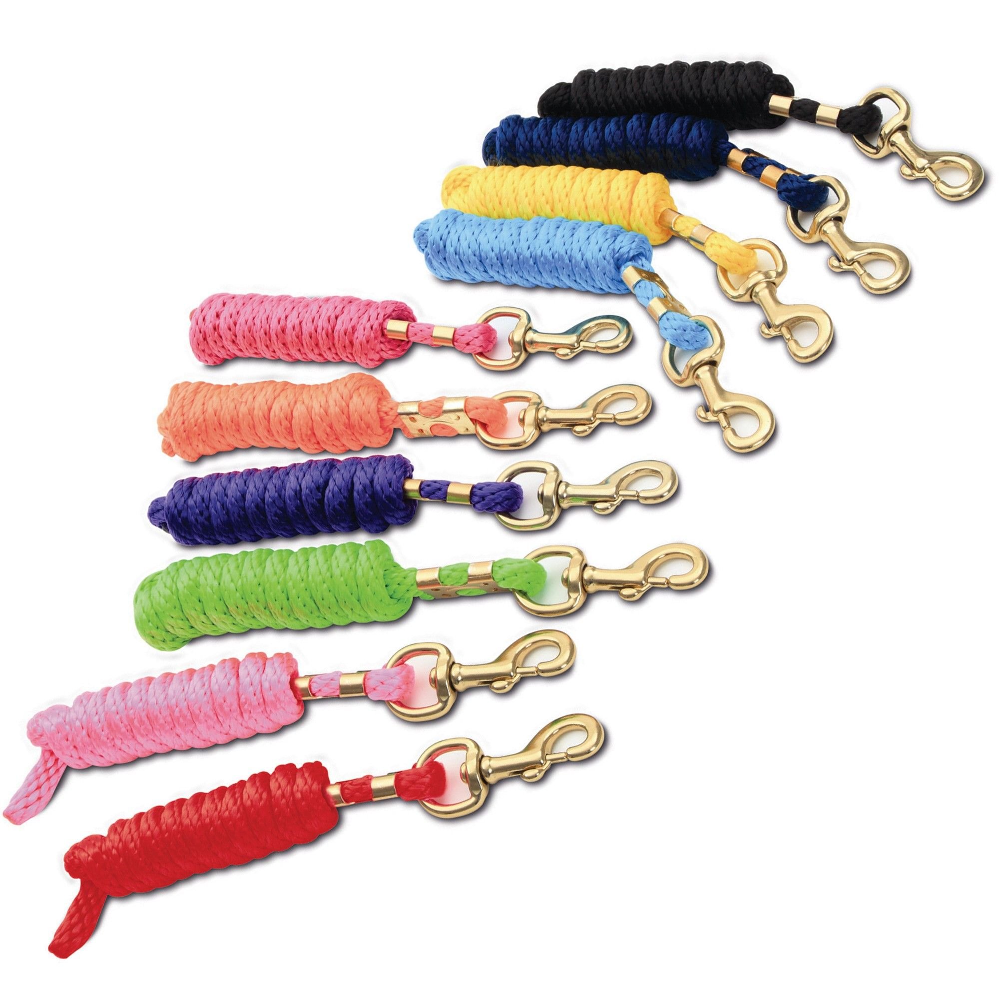 Shires Equestrian Topaz Horse Lead Rope (Yellow)