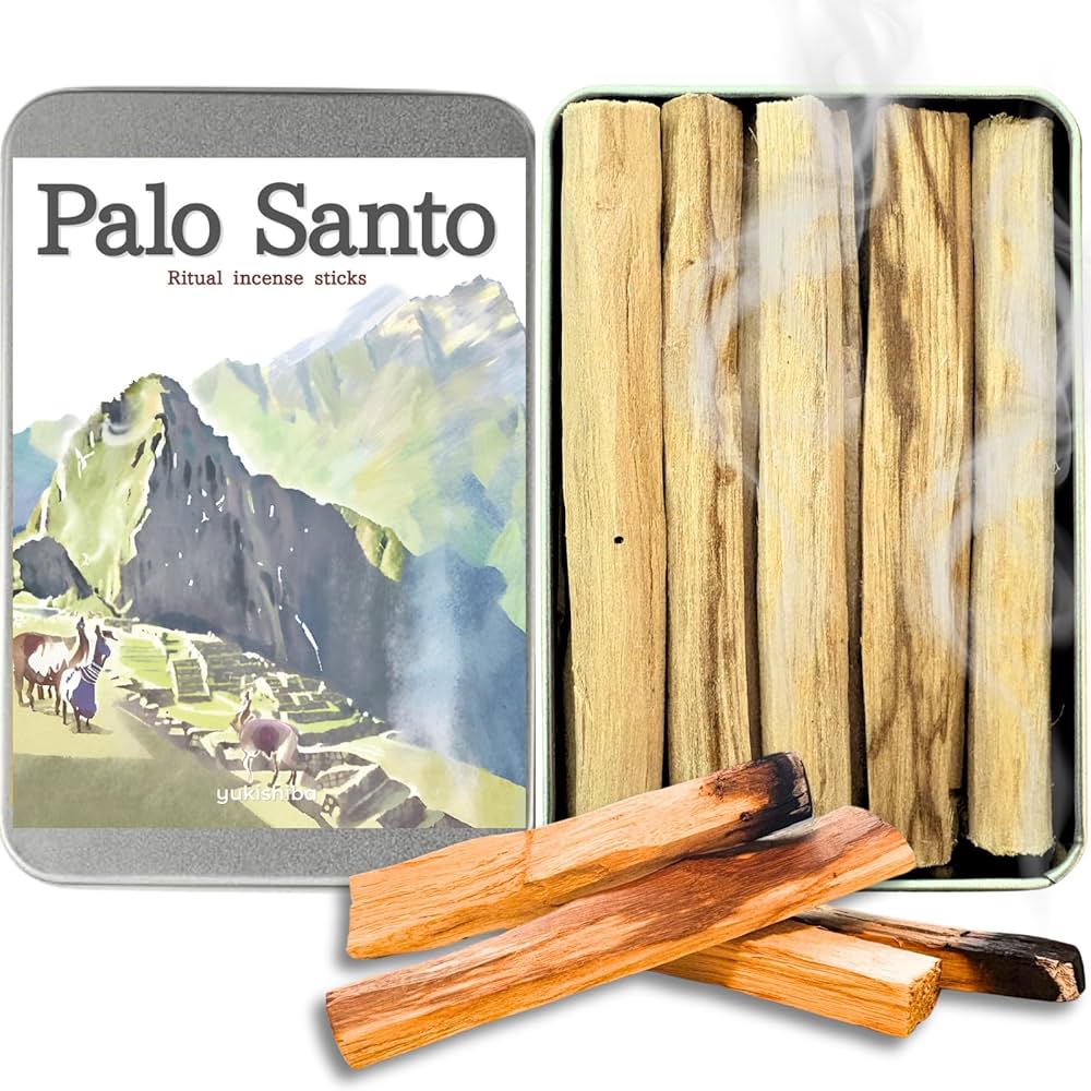 Amazon.co.jp: 本物保証 パロサント 香木 約50g 浄化 スティック