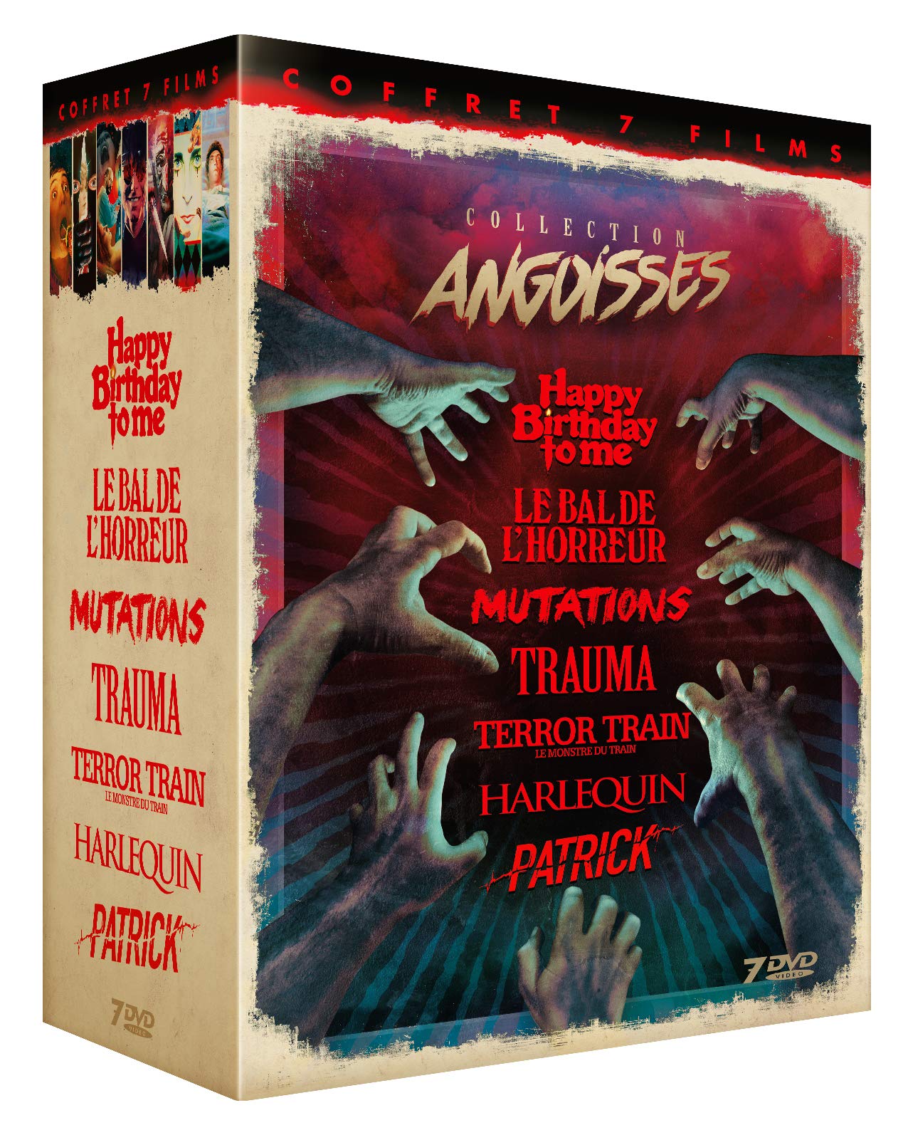 Collection Angoisses - Coffret 7 films [Pack]