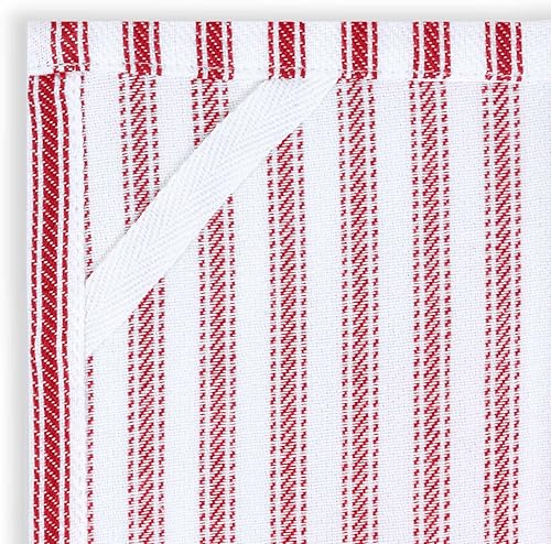 Miniatura 9 de Cackleberry Home Juego de 3 toallas de cocina de aleación, color gris y blanco, 18 x 28 pulgadas