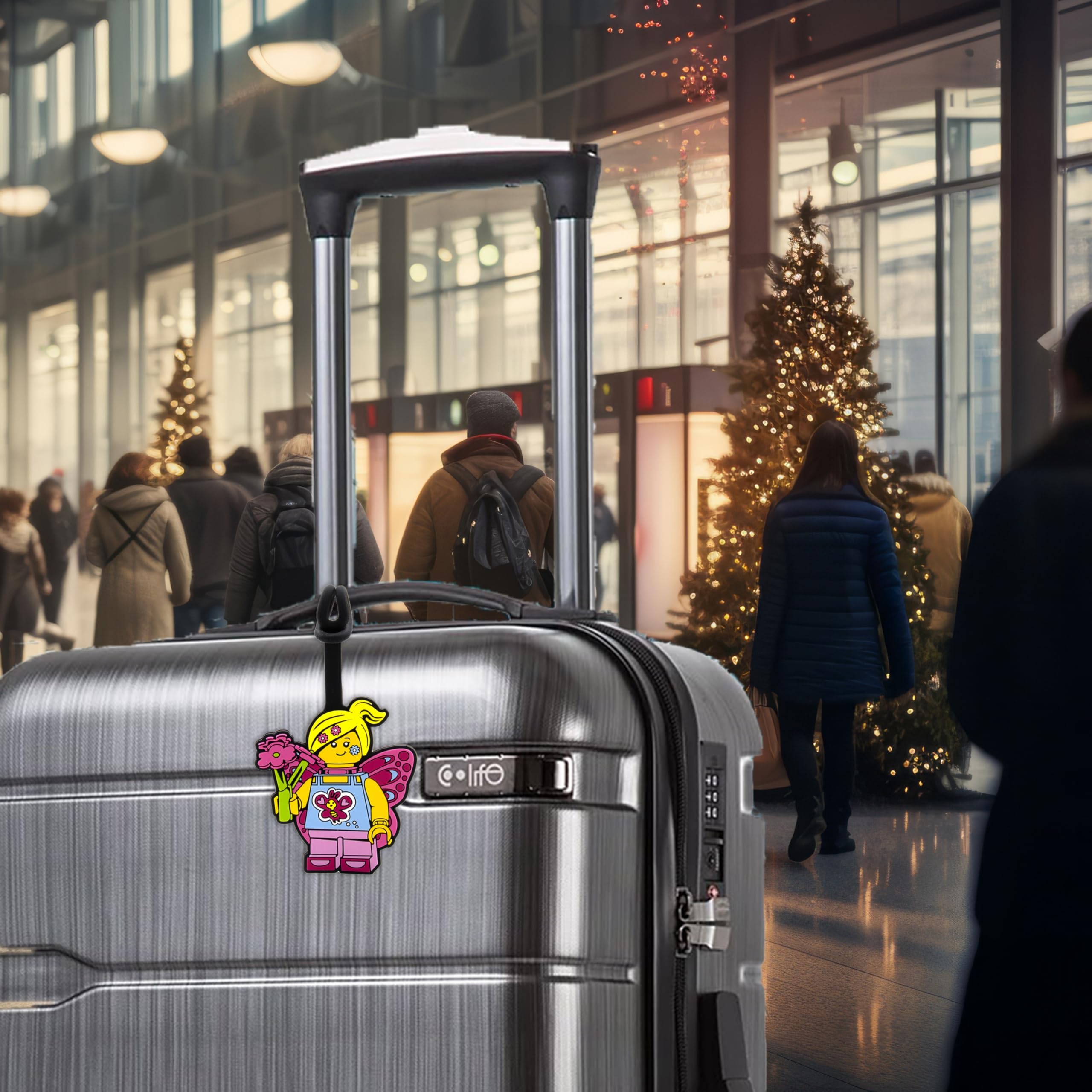 BABYL フラッグ Amazon.com | Lego Minifigures Bag Tag - Butterfly Girl (52853