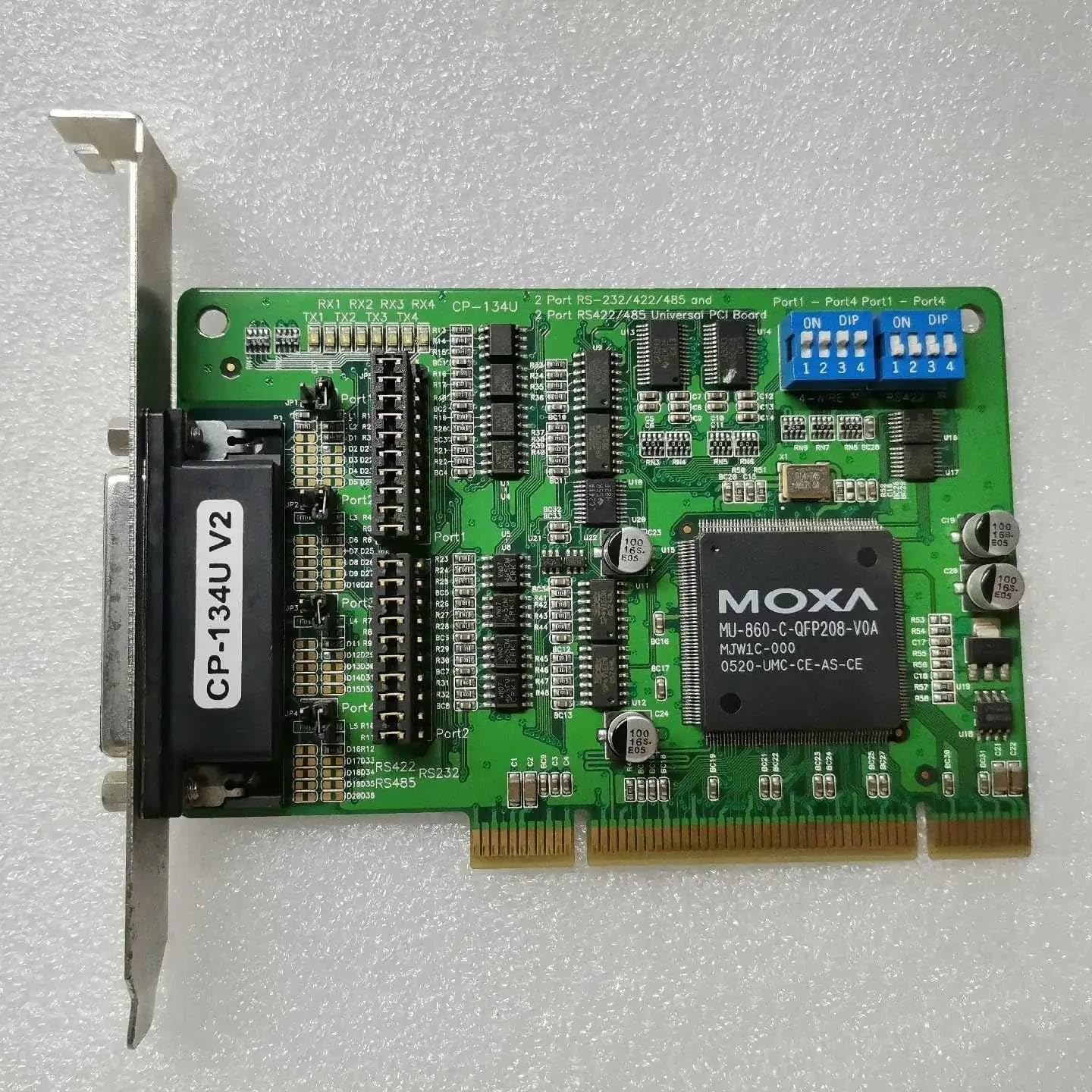 for Moxa CP-134U V2 4-Port RS-422/485 PCI Multi-Serial Card